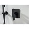 ОБЕРОН набор с гигиеническим душем (смеситель + гигиеническая лейка + шланг + шланговое подсоединение с держателем), матовый черный AQ1219MB
