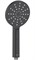 ОБЕРОН ручной душ Select 120 3 jet, матовый черный AQ2006MB - фото 55509