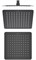 квадратный верхний душ 250*250*2 мм, матовый черный AQ2072MB - фото 55796