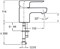 JULY cмеситель для раковины без донного клапана E16027-4ND-CP