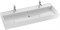 VIVIENNE Керамическая раковина 120х46 см, белая EXBK112-00 - фото 59582