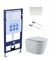 SET AQUATEK ВЕГА-1905-013 (рама AQUATEK Standard INS-0000012 с клавишей KDI-0000013 и крепежом KKI-0000001+унитаз ВЕГА AQ1905-00 с тонким сиденьем sc SET AQUATEK ВЕГА-1905-013 KK-1 - фото 60710