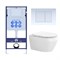 Set AQUATEK ЛЕЯ (рама AQUATEK Standard INS-0000012 с звукоиз.прокладкой+крепеж KKI-0000002+кнопкаKDI-0000009+унитаз ЛЕЯ AQ1199-00 с крышкой-сиденьем SET AQUATEK ЛЕЯ-009 4в1 - фото 60865