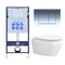 Set AQUATEK ЛЕЯ (рама AQUATEK Standard INS-0000012 с звукоиз.прокладкой+крепеж KKI-0000002+кнопкаKDI-0000010+унитаз ЛЕЯ AQ1199-00 с крышкой-сиденьем SET AQUATEK ЛЕЯ-010 4в1 - фото 60866