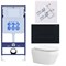 SET AQUATEK ЛЕЯ Т (рама AQUATEK Standard INS-0000012, клавиша KDI-0000017 ,KKI-0000002 крепёж+унитаз ЛЕЯ AQ1199T-00 с тонким сиденьем soft-close SET AQUATEK ЛЕЯ Т-017 4в1 - фото 60875