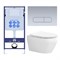 SET AQUATEK ЛЕЯ-014 4в1 (рама AQUATEK Standard INS-0000012+крепеж KKI-0000002+клавиша KDI-0000014+унитаз ЛЕЯ AQ1199-00 с тонким сиденьем soft-close) SET AQUATEK ЛЕЯ cm-014 4в1 - фото 60887