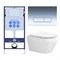 SET AQUATEK ЛЕЯ-016 4в1 (рама AQUATEK Standard INS-0000012+крепеж KKI-0000002+клавиша KDI-0000016+унитаз ЛЕЯ AQ1199-00 с тонким сиденьем soft-close) SET AQUATEK ЛЕЯ cm-016 4в1 - фото 60889