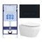 SET AQUATEK ЛЕЯ-017 4в1 (рама AQUATEK Standard INS-0000012+крепеж KKI-0000002+клавиша KDI-0000017+унитаз ЛЕЯ AQ1199-00 с тонким сиденьем soft-close) SET AQUATEK ЛЕЯ cm-017 4в1 - фото 60891