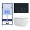 SET AQUATEK ЛЕЯ-020 4в1 (рама AQUATEK Standard INS-0000012+крепеж KKI-0000002+клавиша KDI-0000020+унитаз ЛЕЯ AQ1199-00 с тонким сиденьем soft-close) SET AQUATEK ЛЕЯ cm-020 4в1 - фото 60894