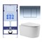 SET AQUATEK МИЯ 4в1 (рама AQUATEK Standard INS-0000012+ кркпеж KKI-0000002+клавиша KDI-0000010+унитаз МИЯ AQ2004-00 с тонким сиденьем soft-close SET AQUATEK МИЯ-010 4в1 - фото 60980