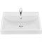 ONA раковина мебельная 600х460x121 мм из композитного материала, белый (ГРУЗИТЬ ТОЛЬКО С МЕБЕЛЬЮ) ZRU9307561