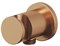 Настенный отвод для душа с держателем 706.60RGB РОЗОВОЕ ЗОЛОТО X07P708 - фото 62989