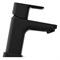 Смеситель для умывальника без донного клапана TD F 012.20 черный X070148