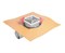 Точечный слив воды 10х10 см Huppe Master S матовый черный 47H002600000MS05 - фото 63753