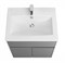 Набор: 1A278201FR4D0 тумба Форест 60 Туманный серый\ 1WH501606 раковина Элина 60 1A2782K0FR4D0