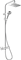 HG Vernis Shape Showerpipe 230 термостатическая душевая система 26319000 - фото 64310