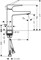 HG Metropol смеситель для раковины 110 74506000 - фото 64721 HG Metropol смеситель для раковины 110 74506000 - фото 64721
