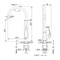 "LINARA" Смеситель для кухни, с гибким изливом, хром/белый LM0415C-White - фото 65503 "LINARA" Смеситель для кухни, с гибким изливом, хром/белый LM0415C-White - фото 65503