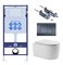 (рама AQUATEK Standard INS-0000012+крепёж KKI-0000016 +кнопка KDI-0000033 +унитаз МИЯ AQ2004T-00 с тонким сиденьем soft-close SET AQUATEK МИЯ Т-033 4в1 - фото 65706