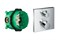 Set HG Ecostat Square термостатический смеситель для душа (15714000+01800180) 15714000S - фото 66273 Set HG Ecostat Square термостатический смеситель для душа (15714000+01800180) 15714000S - фото 66273
