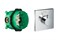 Set HG Select Highflow термостатический смеситель для душа (15760000+01800180) 15760000S - фото 66303