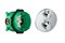 Set HG Select Highflow термостатический смеситель для душа (15760990+01800180) полированное золото 15760990S - фото 66309
