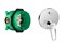 Set HG Novus Loop смеситель для ванны (71345000+01800180) 71345000S - фото 66483