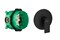 Set HG Rebris E смеситель для душа (72668670+01800180), матовый черный 72668670S - фото 66526