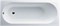 UBQ 180 OBE 2V-01 OBERON Solo Ванна 180x80, с ножками, белая, материал кварил Quaryl®, вкл. сверло для перелива UBQ180OBE2V-01 - фото 67527