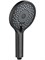 ЛУГАНО ручной душ 3jet, матовый черный AQ2201MB - фото 69382