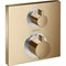 Set HG Ecostat Square термостатический смеситель для душа (15714140+01800180) шлиф.бронза 15714140S - фото 70539 Set HG Ecostat Square термостатический смеситель для душа (15714140+01800180) шлиф.бронза 15714140S - фото 70539