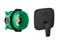 Set HG Talis E смеситель для ванны (71474670+01800180) матовый черный 71474670S - фото 71213