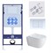 SET AQUATEK ПОЛАРИС (рама AQUATEK Standard INS-0000012+унитаз ПОЛАРИС AQ0700-01 с тонким сиденьем soft-close+ крепеж KKI-0000002 +панель KDI-0000009) SET AQUATEK ПОЛАРИС-01-009 4в1 - фото 72932