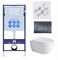 SET AQUATEK ПОЛАРИС (рама AQUATEK Standard INS-0000012+унитаз ПОЛАРИС AQ0700-01 с тонким сиденьем soft-close+ крепеж KKI-0000002 +панель KDI-0000033) SET AQUATEK ПОЛАРИС-01-033 4в1 - фото 72940