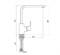 TIERA смеситель для кухни 286, красный хром 103318123EX - фото 75332 TIERA смеситель для кухни 286, красный хром 103318123EX - фото 75332