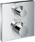 Set HG Ecostat Square термостатический смеситель для душа (15714000+01800180) 15714000S - фото 76178 Set HG Ecostat Square термостатический смеситель для душа (15714000+01800180) 15714000S - фото 76178