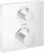 Set HG Ecostat Square термостатический смеситель для душа (15714700+01800180), матовый белый 15714700S - фото 76188 Set HG Ecostat Square термостатический смеситель для душа (15714700+01800180), матовый белый 15714700S - фото 76188