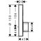 Set HG ShowerSelect S смеситель для душа (15747000+01800180) 15747000S - фото 76199 Set HG ShowerSelect S смеситель для душа (15747000+01800180) 15747000S - фото 76199