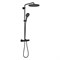 Rainshower SmartActive 310 Душевая система с термостатом для настенного монтажа, фантомный чёрный 22119KF0 - фото 77006