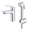 Eurosmart Смеситель однорычажный для раковины, DN 15 S-Size, хром 23124003 - фото 77035 Eurosmart Смеситель однорычажный для раковины, DN 15 S-Size, хром 23124003 - фото 77035