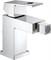 Eurocube Смеситель д.биде,слив.гарнитур, хром 23138000 - фото 77043