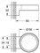 Selection Держатель, фантомный чёрный 41217KF0 - фото 79174 Selection Держатель, фантомный чёрный 41217KF0 - фото 79174