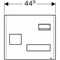 Комплект магнитной доски Geberit 449 x 388 x 75 мм, цвет: белый 500.649.01.2 - фото 79478 Комплект магнитной доски Geberit 449 x 388 x 75 мм, цвет: белый 500.649.01.2 - фото 79478