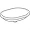 Geberit VariForm Раковина с установкой под столешницу эллиптичекой формы, T1=55х40 см, без отв. под смеситель, без отв. перелива 500.758.01.2 - фото 79550 Geberit VariForm Раковина с установкой под столешницу эллиптичекой формы, T1=55х40 см, без отв. под смеситель, без отв. перелива 500.758.01.2 - фото 79550