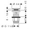 Logis Fine смеситель для раковины 110, push open 71252000 - фото 79909 Logis Fine смеситель для раковины 110, push open 71252000 - фото 79909