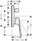 Set HG Logis E смеситель для ванны (71404000+01800180) 71404000S - фото 79949 Set HG Logis E смеситель для ванны (71404000+01800180) 71404000S - фото 79949