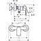HG Rebris E смеситель для душа, матовый черный 72650670 - фото 80209 HG Rebris E смеситель для душа, матовый черный 72650670 - фото 80209