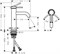 HG Tecturis S смеситель для раковины 110 мм, без донного клапана 73311000
