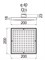 MIA верхний душ 20х20 см, матовый черный AD139/17CBM - фото 80836 MIA верхний душ 20х20 см, матовый черный AD139/17CBM - фото 80836