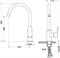 БЕТТА смеситель для кухни AQ1182CR - фото 81724 БЕТТА смеситель для кухни AQ1182CR - фото 81724